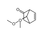 (4R)-7,7-dimethoxybicyclo[2.2.1]hept-2-en-5-one Structure