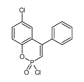 2,6-dichloro-4-phenyl-1,2λ5-benzoxaphosphinine 2-oxide结构式