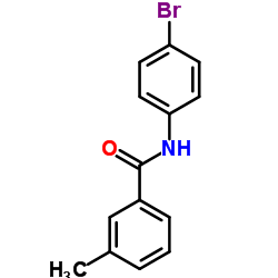 N-(4-Bromophenyl)-3-methylbenzamide structure