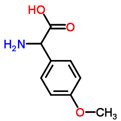 2-amino-2-(4-methoxyphenyl)acetic acid picture