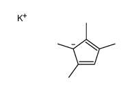 potassium,1,2,3,4-tetramethylcyclopenta-1,3-diene Structure
