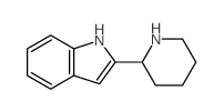 2-(哌啶-2-基)-1H-吲哚结构式