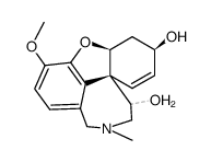 11β-hydroxy galanthamine Structure