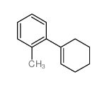 Benzene,1-(1-cyclohexen-1-yl)-2-methyl- structure