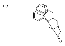1-(1-adamantyl)-2-[4-(2-methoxyphenyl)piperazin-1-yl]ethanone,hydrochloride Structure