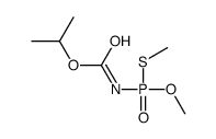 propan-2-yl N-[methoxy(methylsulfanyl)phosphoryl]carbamate Structure