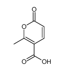 6-methyl-2-oxo-2H-pyran-5-carboxylic acid结构式