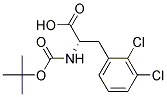 Boc-2,3-Dichloro-L-Phenylalanine结构式