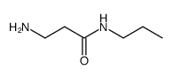 3-amino-N-propylpropanamide结构式