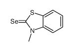3-methylbenzothiazole-2(3H)-selone Structure