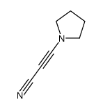 1-Pyrrolidinepropiolonitrile(8CI) structure