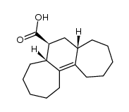 cis-trans-Dicycloheptano[a,c]-Δ2-tetrahydrobenzol-5-carbonsaeure结构式