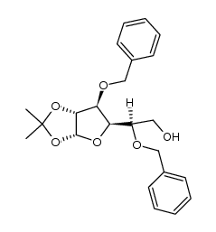 3,5-di-O-benzyl-1,2-O-isopropylidene-α-D-glucofuranose结构式