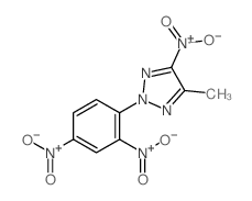 2H-1,2,3-Triazole,2-(2,4-dinitrophenyl)-4-methyl-5-nitro- picture