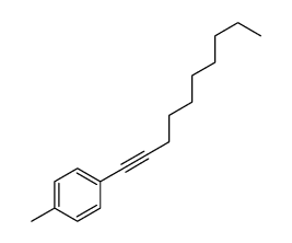 1-dec-1-ynyl-4-methylbenzene结构式
