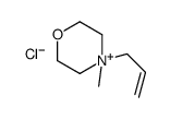4-methyl-4-prop-2-enylmorpholin-4-ium,chloride Structure