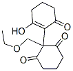 2-(Ethoxymethyl)-2-(2-hydroxy-6-oxo-1-cyclohexen-1-yl)-1,3-cyclohexanedione结构式