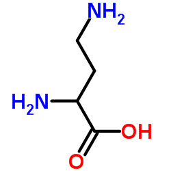 2,4-Diaminobutanoic acid structure