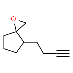 1-Oxaspiro[2.4]heptane,4-(3-butynyl)-(9CI) Structure