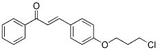 3-[4-(3-CHLOROPROPOXY)PHENYL]-1-PHENYLPROP-2-EN-1-ONE结构式
