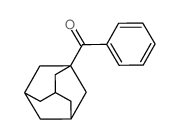 Methanone,phenyltricyclo[3.3.1.13,7]dec-1-yl- Structure