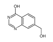 7-(hydroxymethyl)-1H-quinazolin-4-one结构式