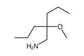 1-Pentanamine,2-methoxy-2-propyl-结构式