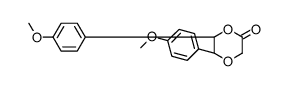 (5S,6S)-5,6-bis(4-methoxyphenyl)-1,4-dioxan-2-one结构式