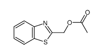 2-Benzothiazolemethanol,acetate(ester)(8CI,9CI) Structure