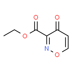 4H-1,2-Oxazine-3-carboxylicacid,4-oxo-,ethylester(9CI)结构式
