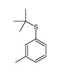 tert-Butyl(m-tolyl) sulfide结构式