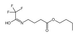 4-[(Trifluoroacetyl)amino]butanoic acid butyl ester structure