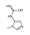 Urea, (1-methyl-1H-imidazol-5-yl)- (9CI) structure