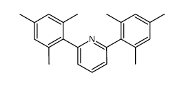 2,6-bis(2,4,6-trimethylphenyl)pyridine结构式