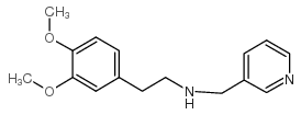 [2-(3,4-DIMETHOXY-PHENYL)-ETHYL]-PYRIDIN-3-YLMETHYL-AMINE结构式