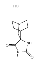 Spiro[1-azabicyclo[2.2.2]octane-3,4'-imidazolidin]-2'-one hydrochloride structure