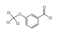 3-Trichlormethoxy-benzoesaeure-chlorid Structure