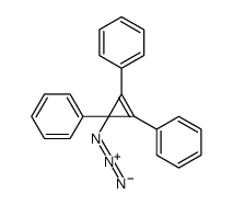(1-azido-2,3-diphenylcycloprop-2-en-1-yl)benzene结构式