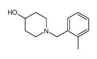 1-[(2-methylphenyl)methyl]piperidin-4-ol structure