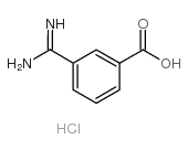 3-(aminoiminomethyl)-benzoic acid hcl Structure