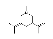 N,N,5-trimethyl-2-(prop-1-en-2-yl)hex-4-en-1-amine Structure