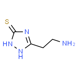 3H-1,2,4-Triazole-3-thione,5-(2-aminoethyl)-1,2-dihydro-(9CI)结构式