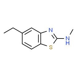 2-Benzothiazolamine,5-ethyl-N-methyl-(9CI)结构式