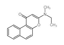 1H-Naphtho[2,1-b]pyran-1-one,3-(ethylmethylamino)- picture