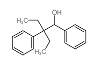 2-ethyl-1,2-diphenyl-butan-1-ol结构式