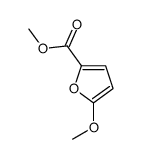 5-甲氧基-2-呋喃甲酸甲酯结构式