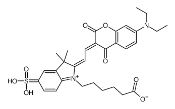 Fluorescent Red Mega 500 structure