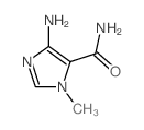 1H-Imidazole-5-carboxamide,4-amino-1-methyl- structure