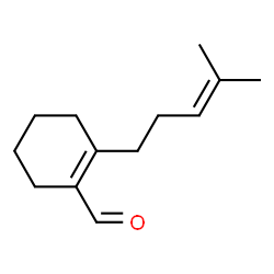 (4-methyl-3-pentenyl)cyclohexenecarbaldehyde Structure