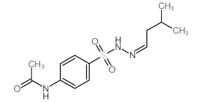 N-[4-[(3-methylbutylideneamino)sulfamoyl]phenyl]acetamide picture
